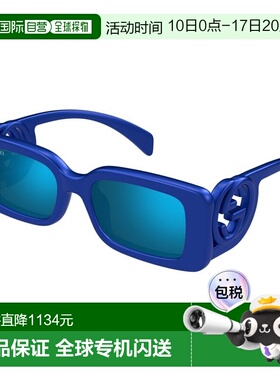 GUCCI 女士眼镜 GG1325S010 SS2025 古驰配饰蓝色 GG1325S