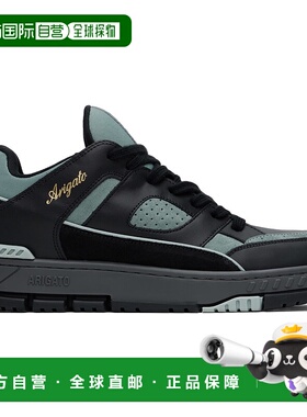1h可退 潮奢 Axel Arigato 男士 黑色 & 绿色 Area Lo 运动鞋 F25