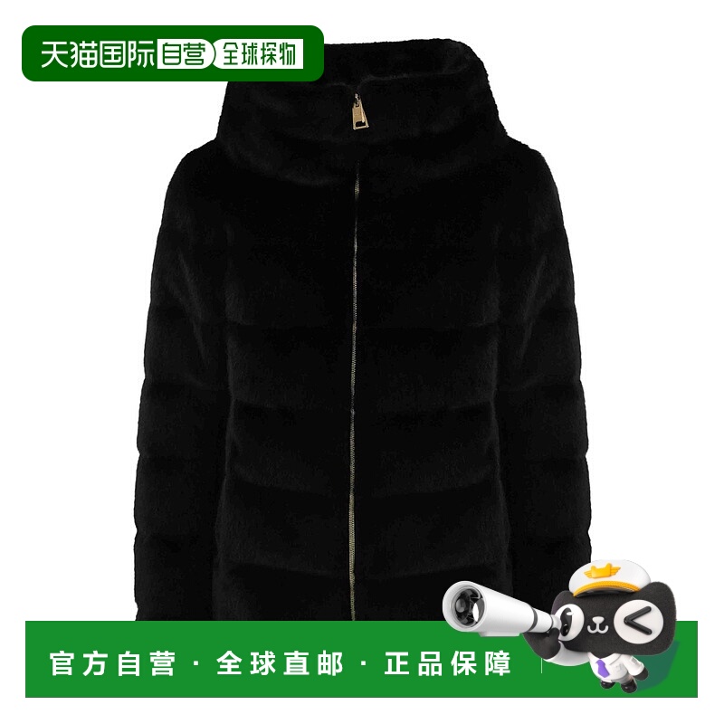 1h可退 HERNO 女士外套 PI001935D126309300-0 AW2025 黑色