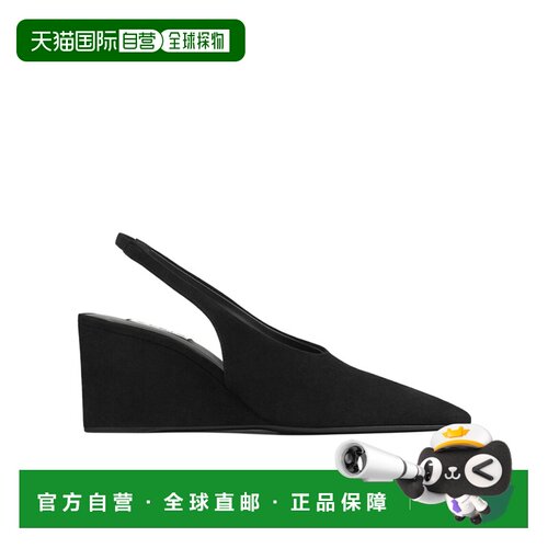 ALAIA 女士高跟鞋 AA3G2008C0H53999 SS2026 黑色 CUBE WEDGE SLI