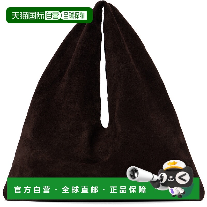 1h可退 潮奢 The Row 女士 棕色小号 Bindle 托特包 W1682L613