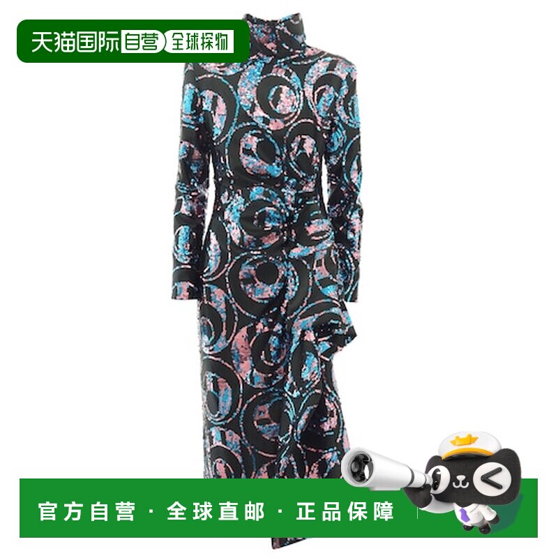 DriesVanNoten德赖斯 范诺顿女士中长连衣裙 【付后1h可退】