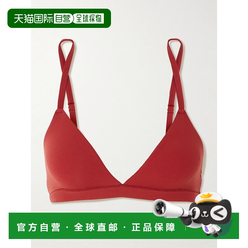 1h可退 潮奢 SKIMS 女士 Fits Everybody 三角形砖红色比基尼内衣
