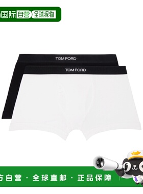 TOM FORD 男士内裤 T4XC3104BLACKWHITE SS2025 白色