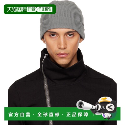 1h可退 潮奢 rick owens 瑞克 欧文斯 男士 灰色 Temple Ribbed