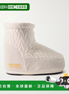 1h可退 潮奢 moon boot 月亮靴 女士 + Guest 低帮针织雪地靴(Res