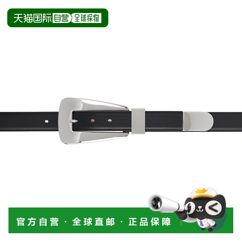 1h可退 潮奢 KHAITE 女士 黑色 Lucca 腰带 9986763