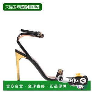莫斯奇诺 女士 凉鞋 1h可退 舒适时尚 Moschino black黑色 潮奢