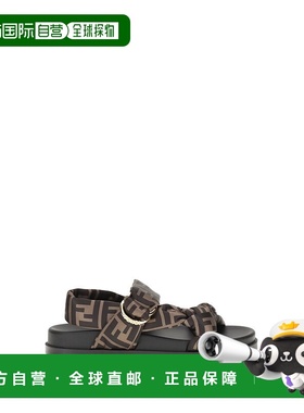 1h可退 潮奢 Fendi 芬迪 女士 Feel FF 緞面涼鞋 8X8772AE7S凉鞋