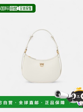 PINKO 女士单肩包 252102790A0F1Z14Q SS2025 白色 PINKO HALF MO