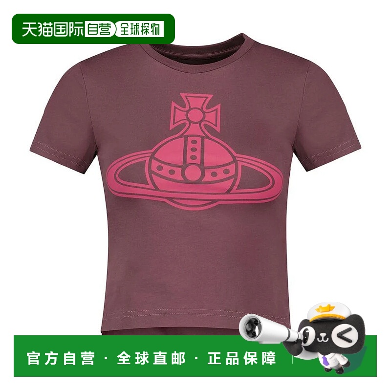 1h可退 VIVIENNE WESTWOOD 女士T恤 1G010015J001M AW2025