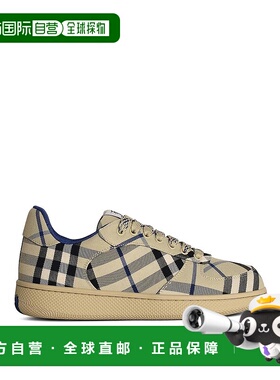 BURBERRY 男士运动鞋 8095275-0 AW2024 绿色 Terrace Beige Poly