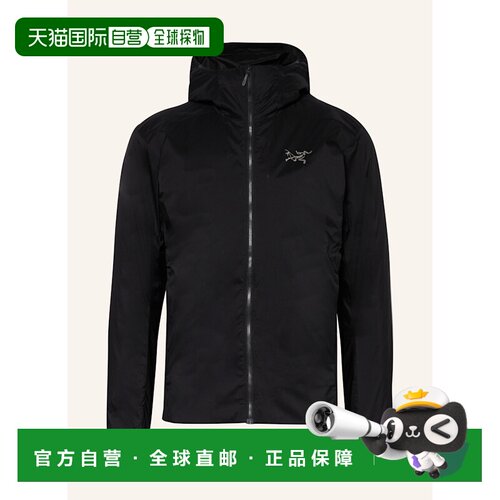 1h可退 Arc'teryx 男士户外风衣 100170185413000 CO 黑色 ATOM H