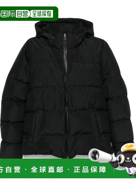 HERNO 男士外套 PI00363UL111269300 AW2024 黑色 连帽棉服