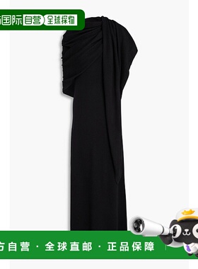 1h可退 潮奢 toteme 女士 披肩式羊绒长款连衣裙 241WRD1072YA001