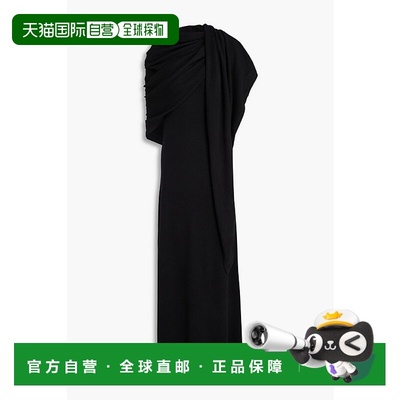 1h可退 潮奢 toteme 女士 披肩式羊绒长款连衣裙 241WRD1072YA001