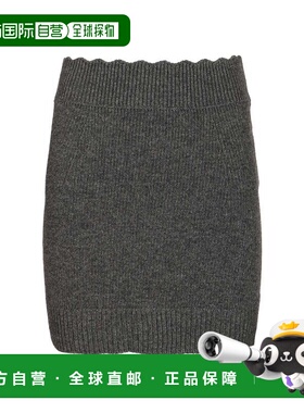 CHLOÉ 女士半身裙 CH25WMJ05570051 AW2026 灰色 Tight Miniskirt