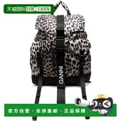 女士双肩包 RECYCLED A4757943 GANNI AW2025 黄色 FABRIC BACKPA