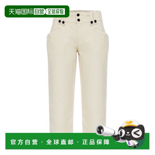 奢淘 Isabel Marant 腰带袢休闲裤 女 PA0772FAD3G03I