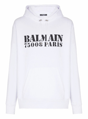 BALMAIN 男士针织衫 FH1JT047BD04GAB AW2025 白色