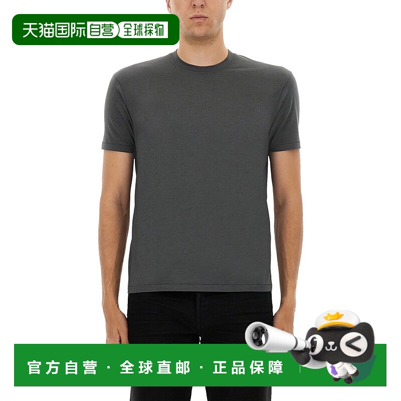 1h可退 TOM FORD 男士T恤 JCS004JMT012HB990 AW2025 灰色