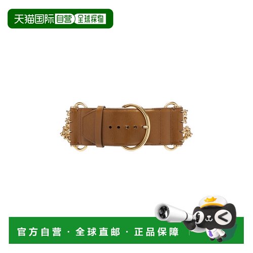 Chloe 蔻依 女士 照相机皮革腰链 brown棕色 舒适时尚