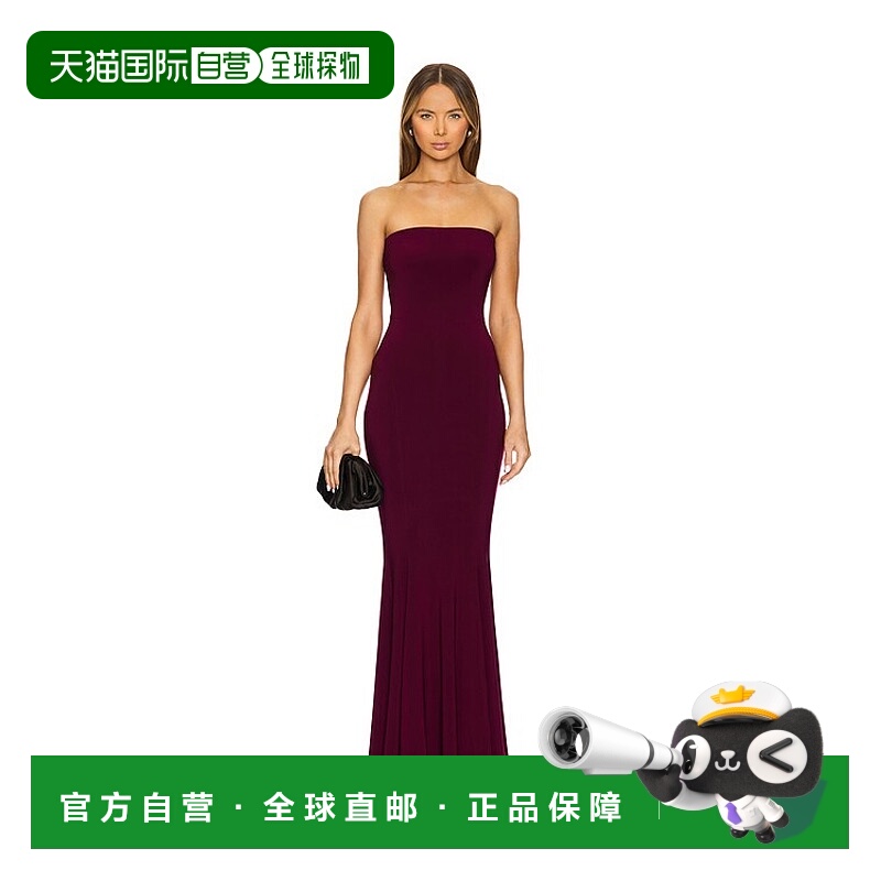 1h可退 潮奢 NORMA KAMALI 诺玛 卡玛丽 女士 x 无肩带鱼尾礼服 K