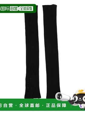 RICK OWENS 女士袜子 RP02E4488M09 AW2025 黑色 ARM WARMES