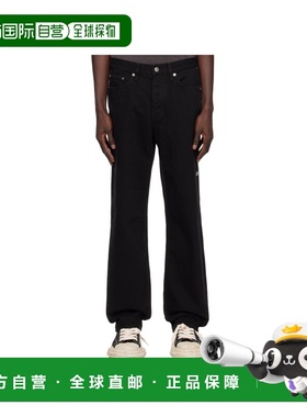 KSUBI 男士休闲裤 MFA22DJ076BLACK SS2025 黑色 Anti K 牛仔裤