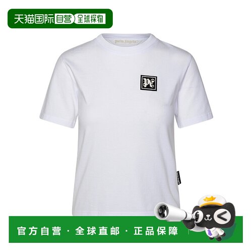 1h可退 奢淘 Palm Angels 圆领短袖T恤 女 PWAA044R24JER002