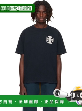 1h可退 潮奢 Rhude 男士 黑色 Boys T 恤 RHPF25TT07012