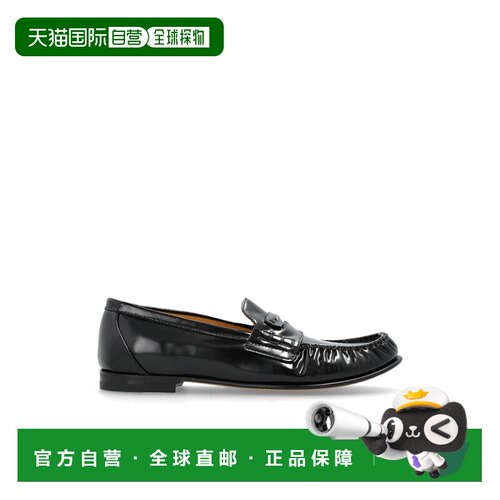FENDI 女士芭蕾乐福鞋 8D910469FF0QA1 AW2026 黑色 LOAFER VITEL