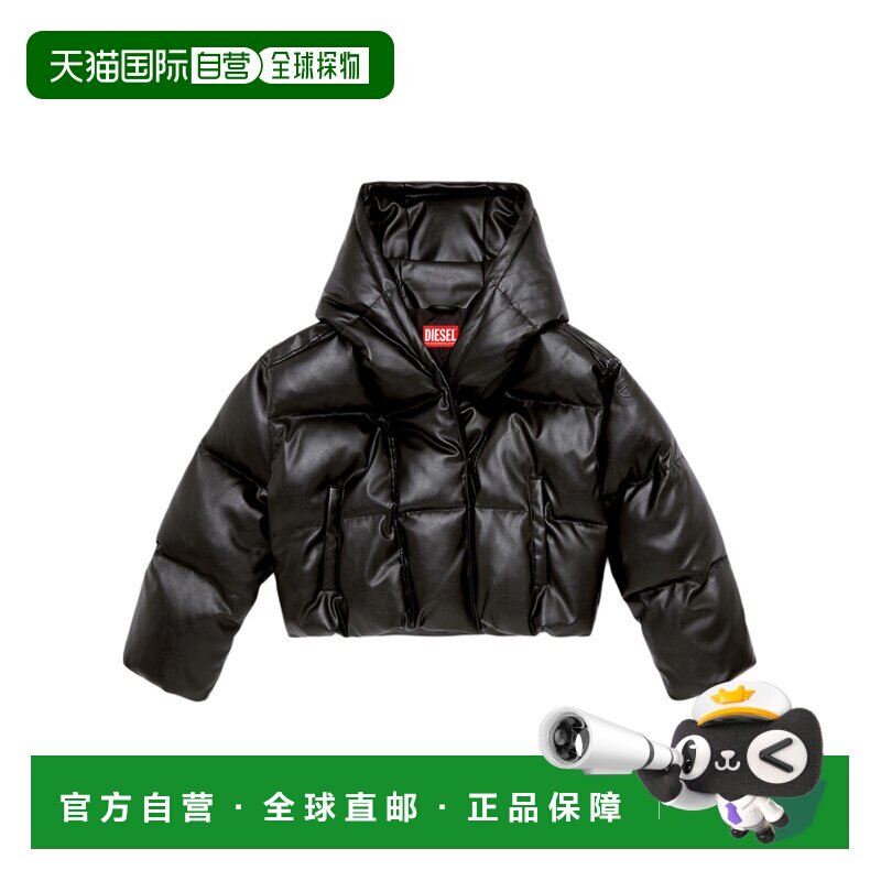 1h可退 DIESEL 女士大衣 A201220CHAJ9XX SS2026 黑色 长袖棉服