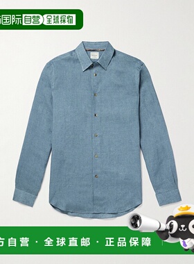 1h可退 潮奢 Paul Smith 保罗 史密斯 男士 亚麻衬衫 M1R901UP016