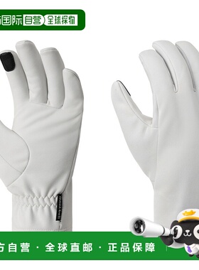 1h可退 mont-bell 女士手套 1118993LGY CO 白色 CLIMABARRIER Gl