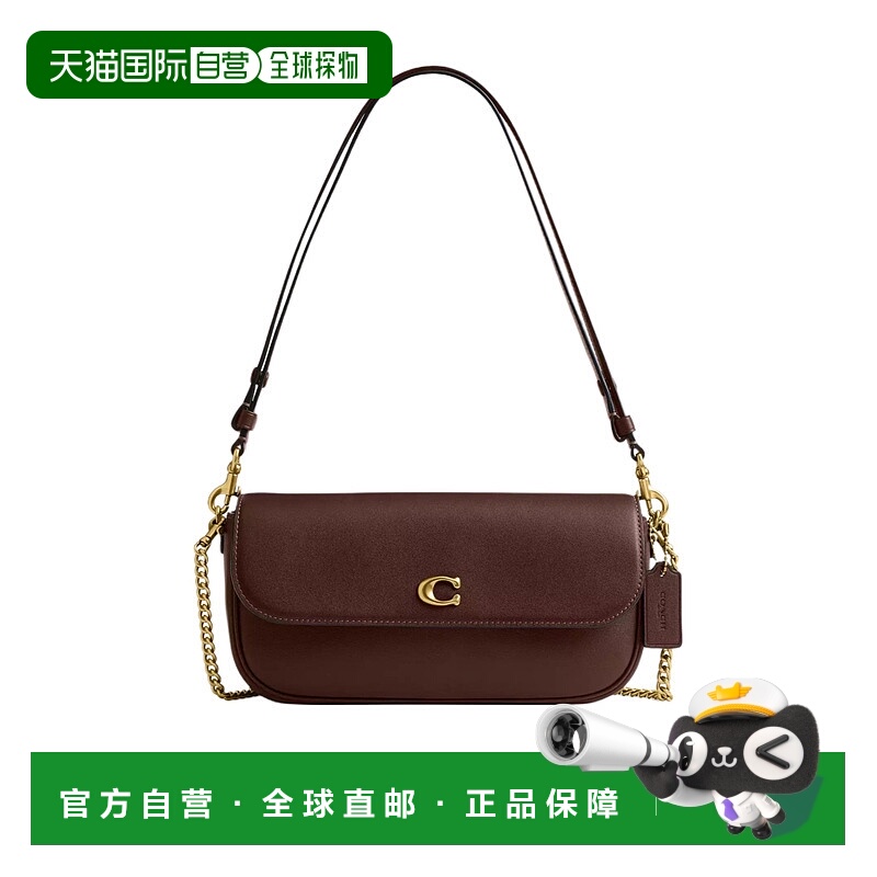 1h可退 COACH 女士斜挎包 CAN90B4MPL AW2025 棕色蔻驰