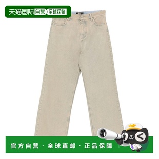 1h可退 AMIRI 女士牛仔裤 AMDNGG1018JEANS AW2025 花色 腰带环牛