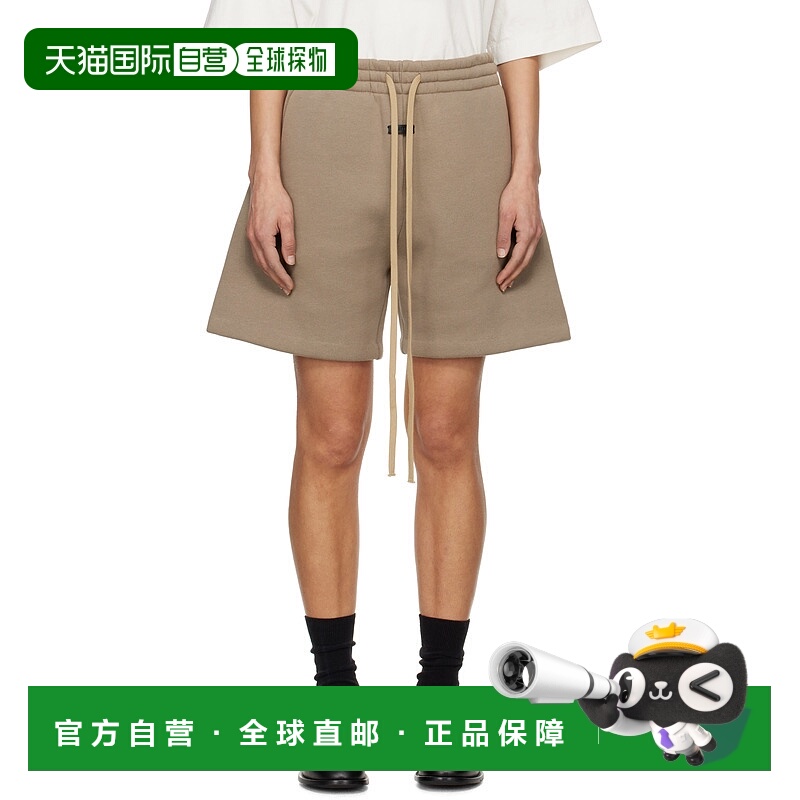 1h可退 潮奢 essentials fear of god 女士 驼色 Eternal 系列短