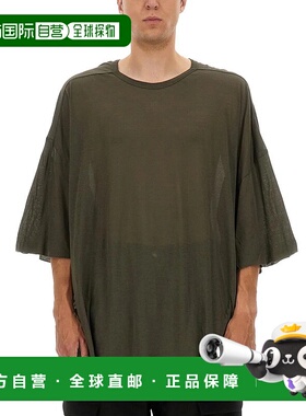 RICK OWENS 男士T恤 RU02E1283UC25 AW2025 绿色 Rick Owens Tomm