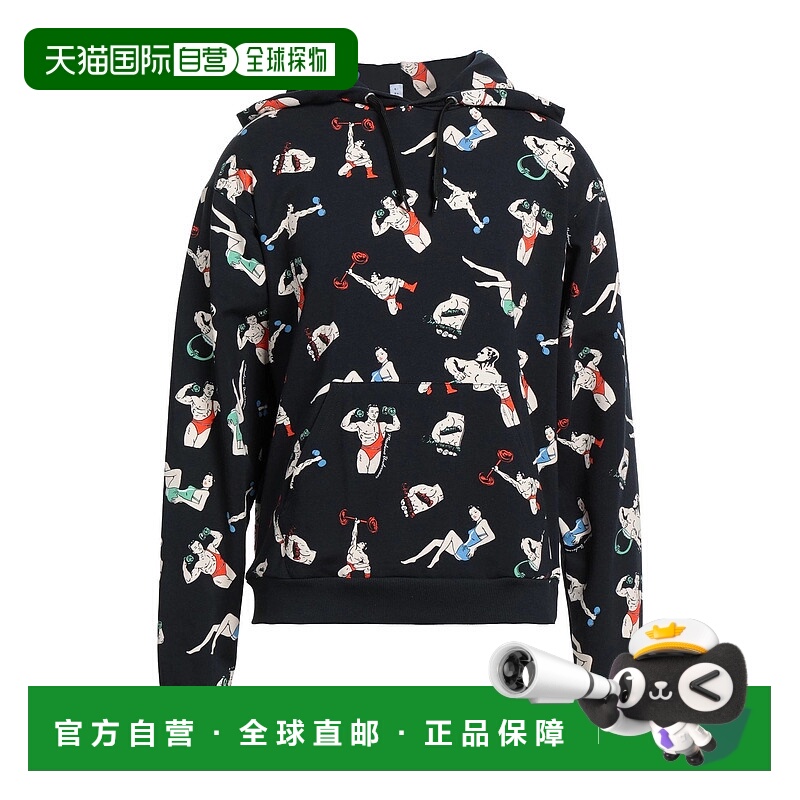 1h可退 潮奢 Moschino 莫斯奇诺 男士 汗衫 black黑色 舒适时尚