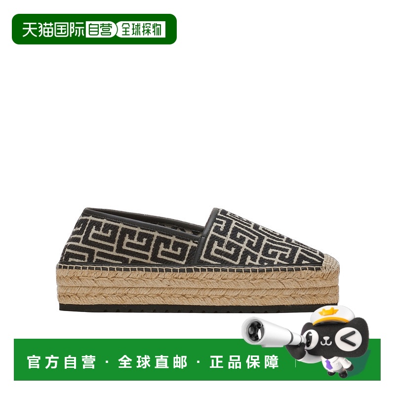 1h可退 BALMAIN 男士商务休闲鞋 CM1UG320TJMAGFE SS2024 黑色