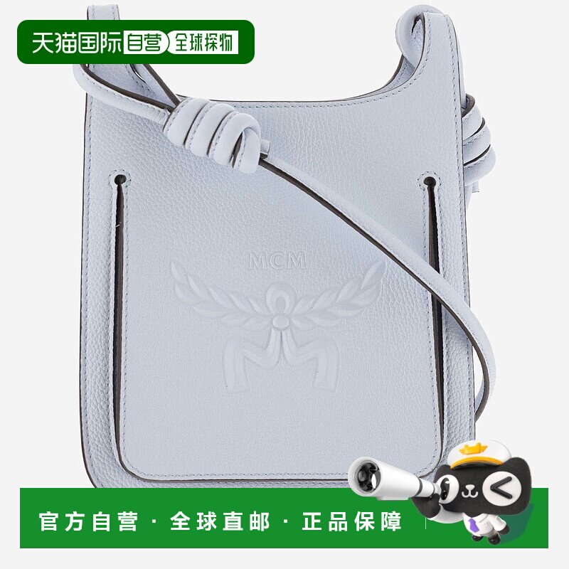 MCM 女士斜挎包 MWHESAC01E3 AW2024 白色单肩包