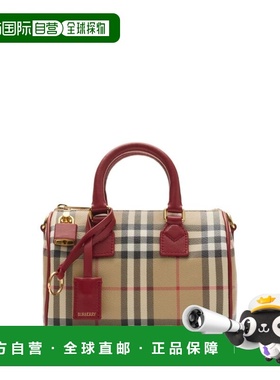 1h可退 潮奢 Burberry 巴宝莉 女士 Bags 红色手提包 8116280
