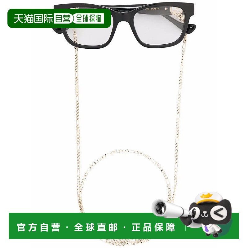1h可退 GUCCI 女士眼镜 GG1025O003 SS2022 黑色 GG1025O古驰