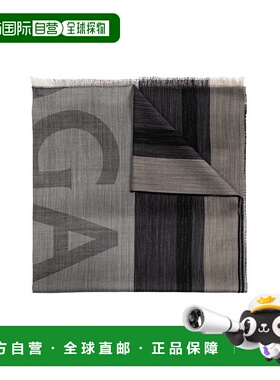 FERRAGAMO/菲拉格慕男士围巾520120STBIGLOGO776138ICEGREYSTONE