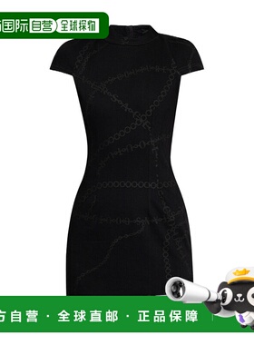 VERSACE JEANS 女士半身裙 75HAO951DS010L54909 AW2023包臀裙