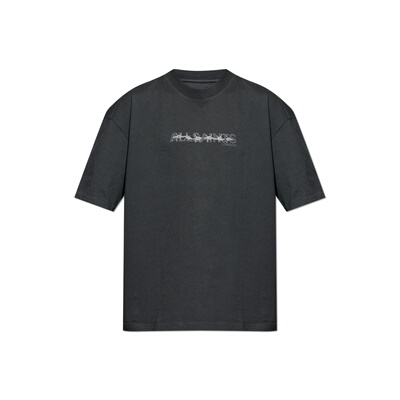 ALL SAINTS 男士T恤 DETERENTM038PDWASHEDBLACK