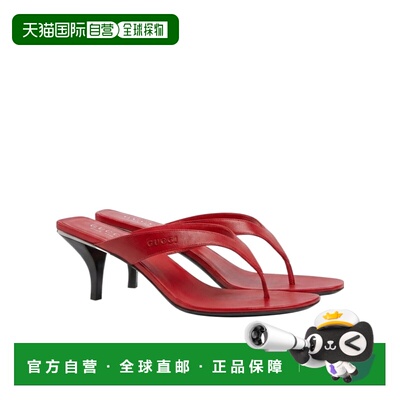 GUCCI 女士凉鞋 865403C9D006434 CO 红色 Vittoria 高跟凉鞋
