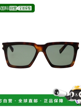 SAINT LAURENT 男士太阳镜 SL610003 CO 灰色 Sl 610 Sunglasses