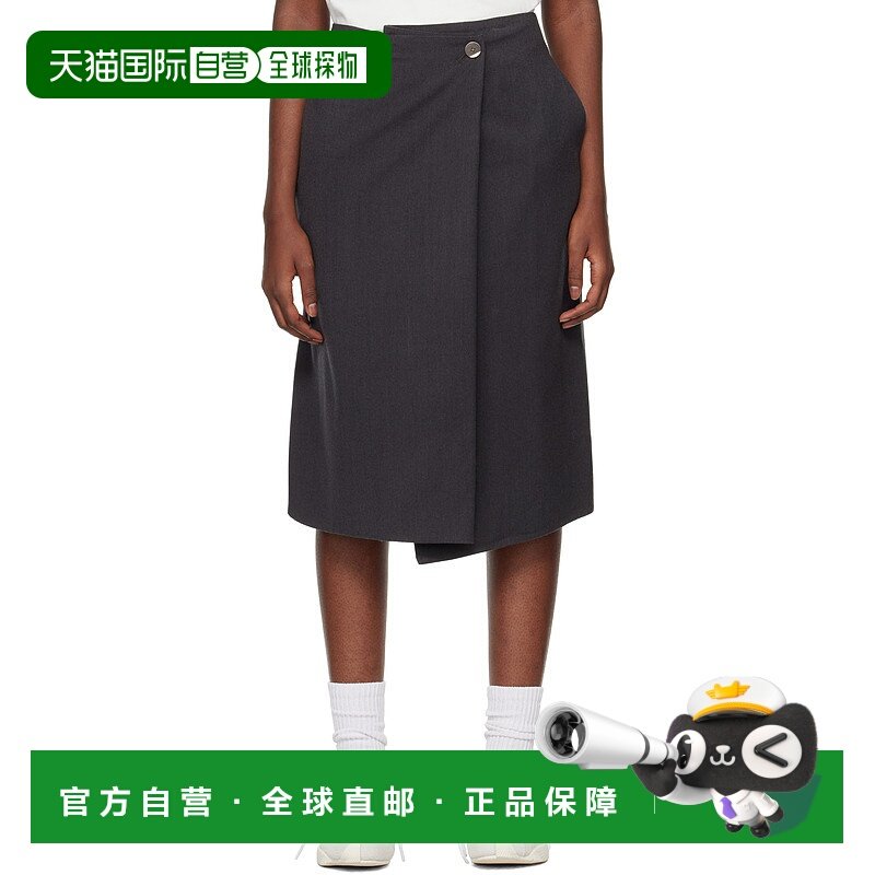 1h可退 潮奢 ADER Error 女士 灰色 Product. 63 半身裙 BN01FWSK